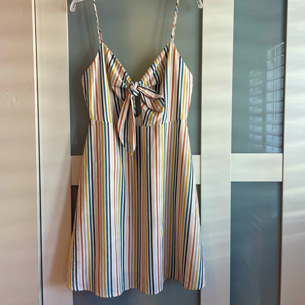 Altar’d State multi-colored striped dress
